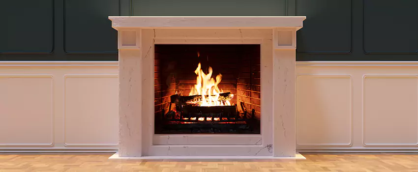 Open Flame Wood-Burning Fireplace Installation Services in Short Pump, Virginia