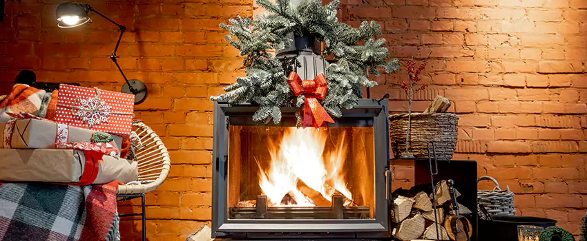 Travis Industries Linear Gas Fireplace Installation in Short Pump, Virginia