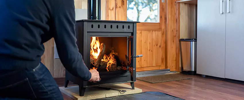 Open Hearth Wood Fireplace Installation in Short Pump, VA