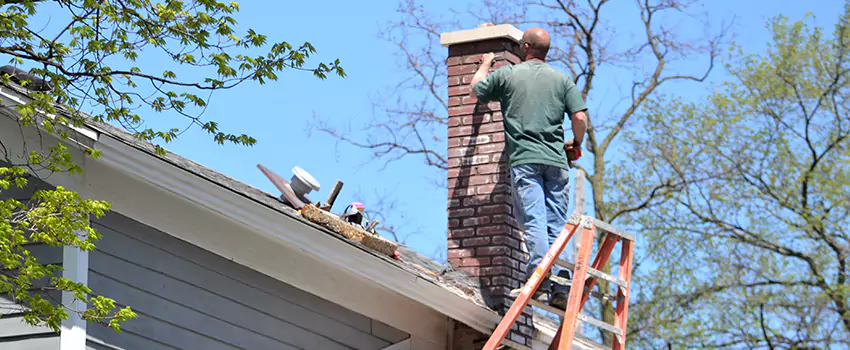 Vinyl and PVC Chimney Flashing Installation in Short Pump, VA