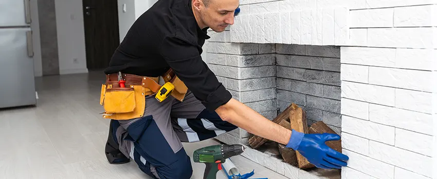 Fireplace Damaged Damper Frame Repair Services in Short Pump, Virginia