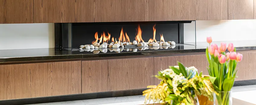Double-height Fireplace Design Refurbishment in Short Pump, Virginia
