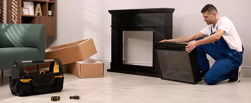 Old Rusted Metal Fireplace Repair And Replacement in Short Pump, VA
